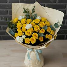 Букет цветов из:  Розы #REPLACE_PRED# Старомарьевке