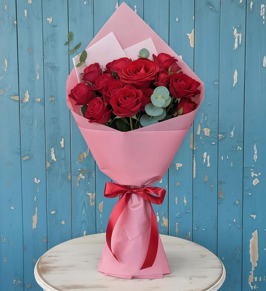 Букет цветов из: Розы в Старомарьевке