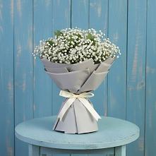 Букет цветов из:  Гипсофила в Старомарьевке