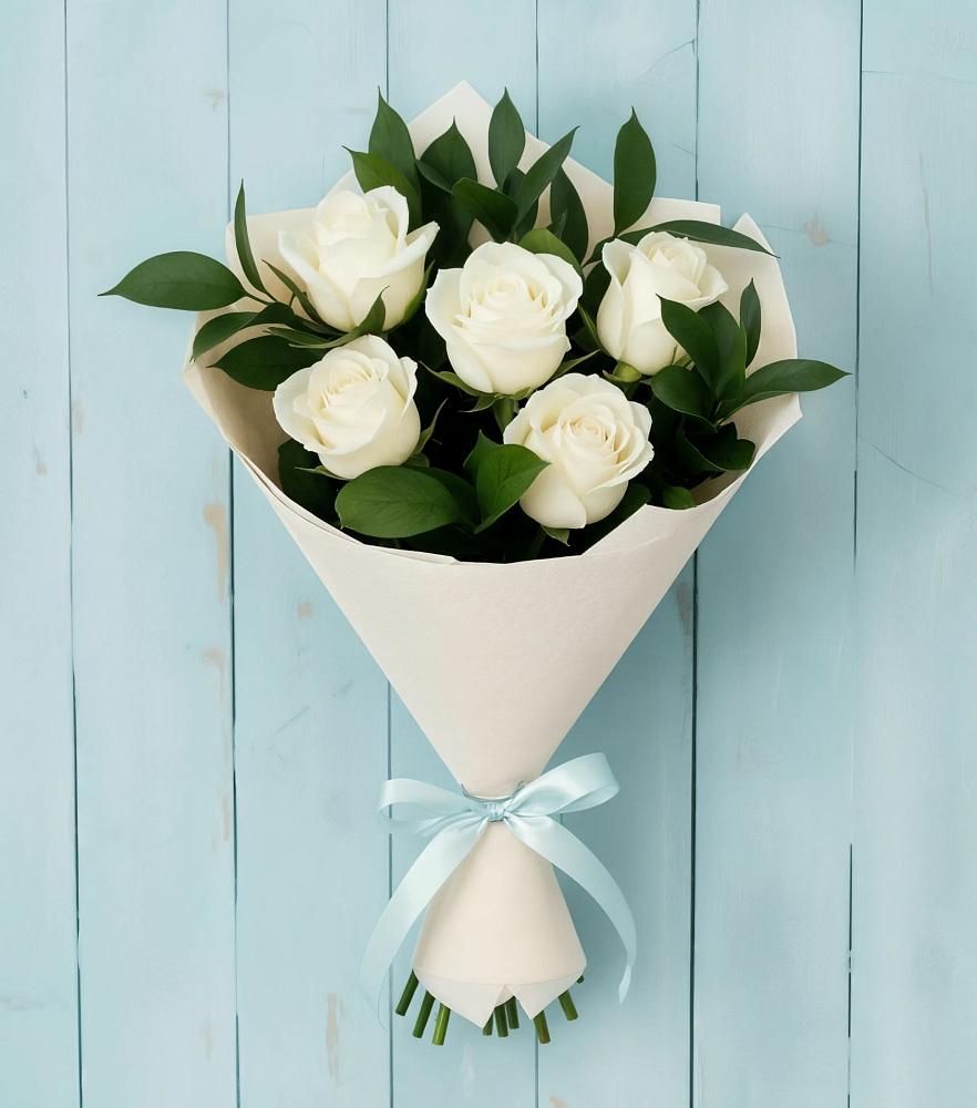 Букет цветов из: Розы в Старомарьевке