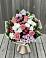 Букет цветов из: Альстромерии, Гвоздики, Розы и Хризантемы в Старомарьевке