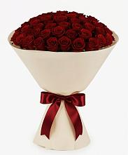 Букет 101 Бордовая роза Блэк Бакарра #REPLACE_PRED# Старомарьевке
