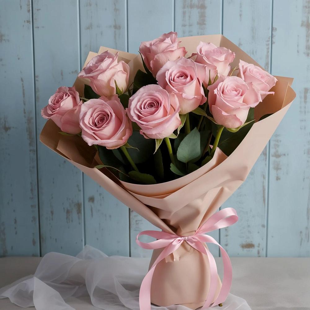 Букет цветов из: Розы в Старомарьевке