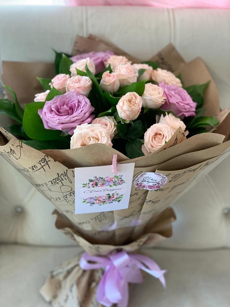 Букет цветов из: Розы в Старомарьевке