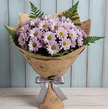 Букет цветов из:  Хризантемы в Старомарьевке