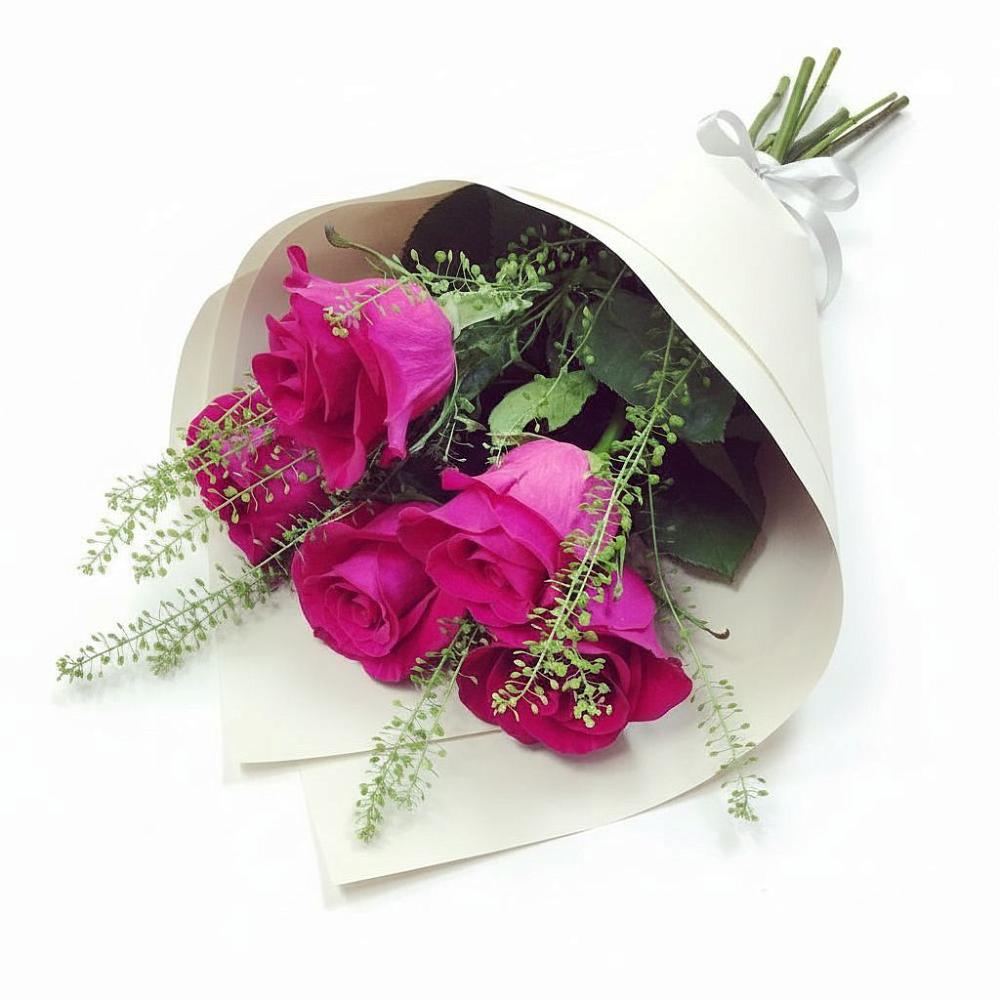 Букет цветов из: Розы в Старомарьевке