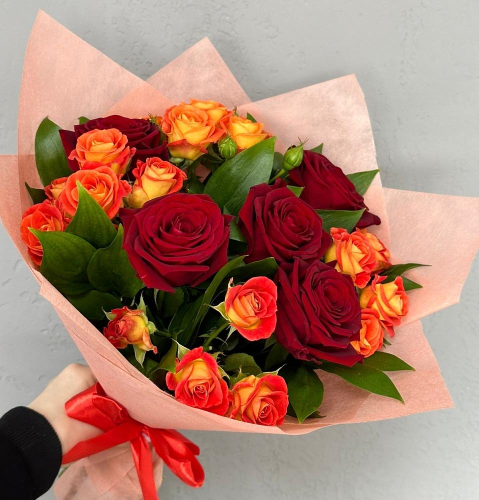 Букет Любовь и восторг в Старомарьевке