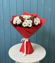 Букет цветов из:  Хризантемы в Старомарьевке