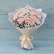 Букет цветов из:  Гвоздики в Старомарьевке