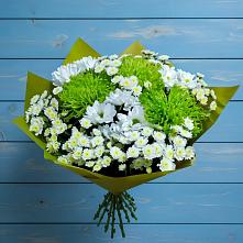 Букет цветов из:  Хризантемы в Старомарьевке