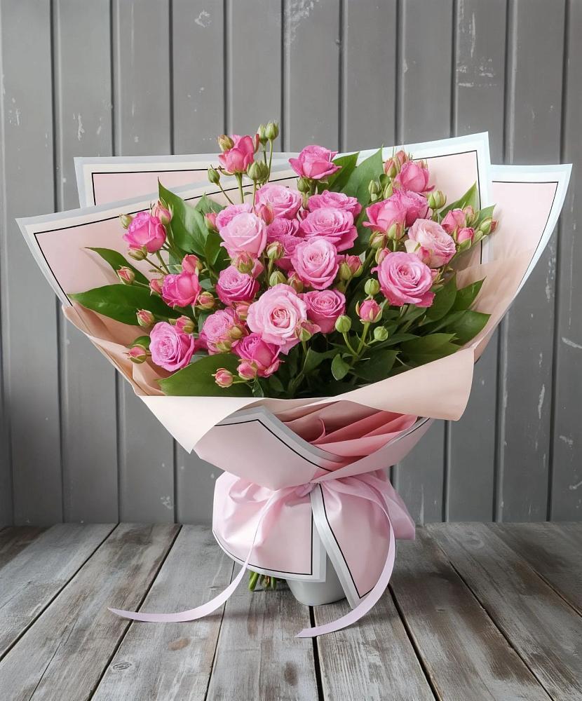 Букет Розовый кустик в Старомарьевке