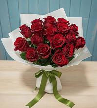 Букет Красные розы в Старомарьевке