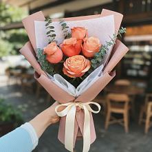 Букет цветов из:  Розы в Старомарьевке
