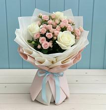 Букет цветов из:  Розы в Старомарьевке