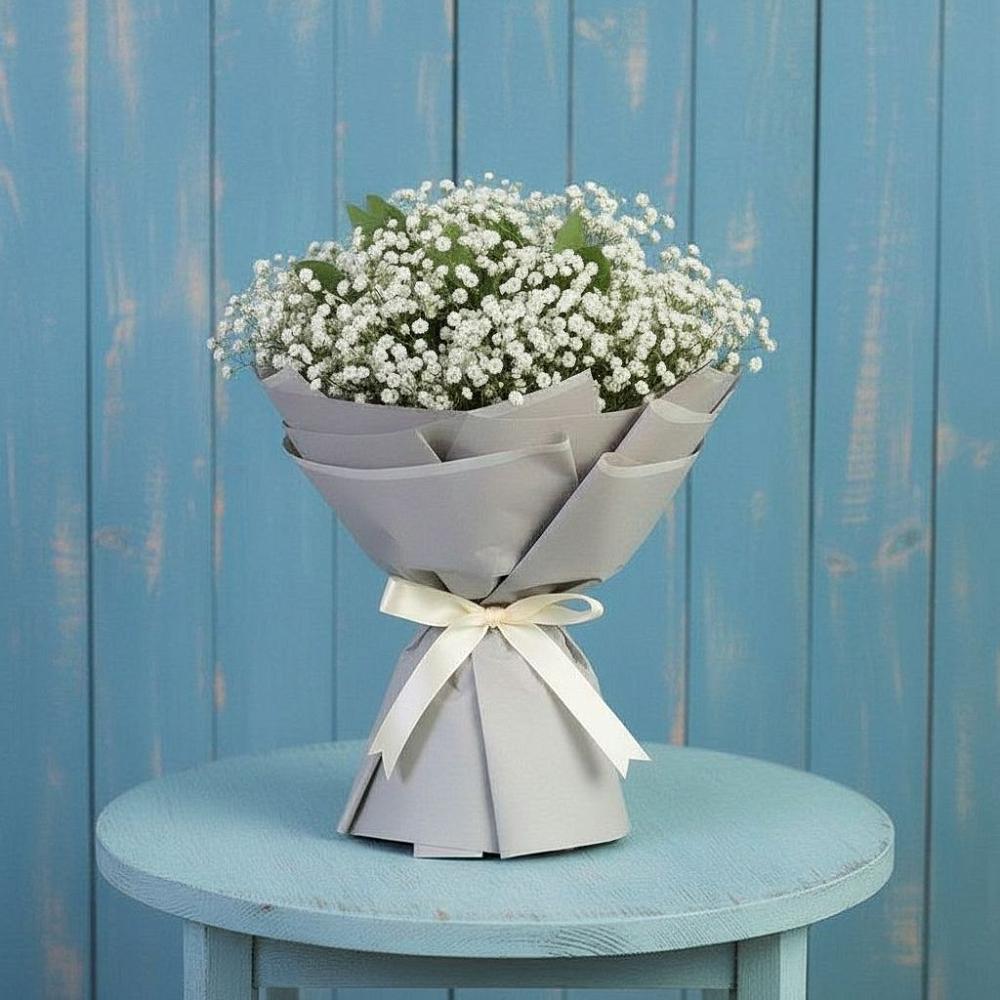 Букет цветов из: Гипсофила в Старомарьевке