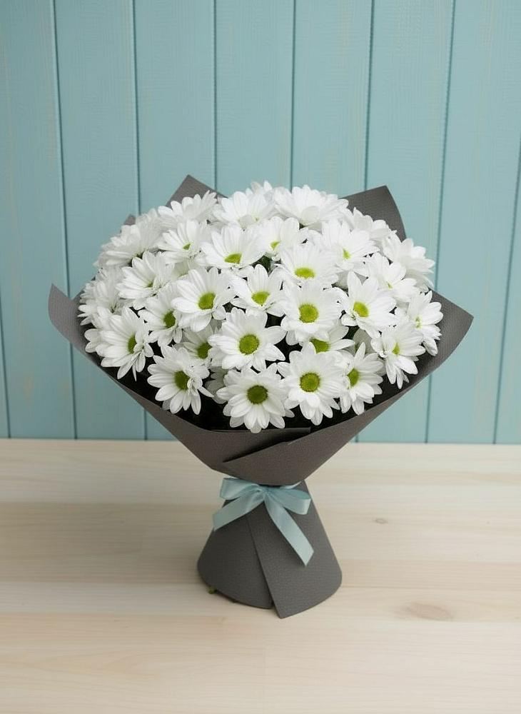 Букет цветов из: Хризантемы в Старомарьевке