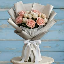 Букет цветов из:  Розы в Старомарьевке
