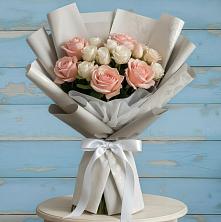 Букет цветов из:  Розы в Старомарьевке