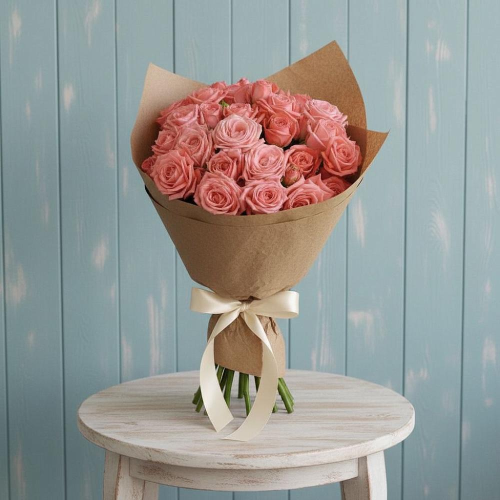 Букет цветов из: Розы в Старомарьевке