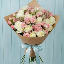 Букет цветов из:  Розы в Старомарьевке
